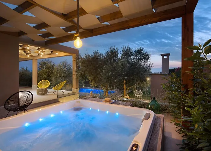 Stanzietta Novigrad For 10 At Olive Orchard Villa Novigrad Istria